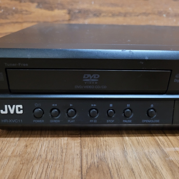 JVC HR-XVC11BJ DVD VCR Combo Unit Recorder VHS Player No Remote - Picture 6 of 9